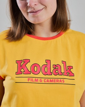 Kodak Retro FIlm Tee W Yellow from Brava Fabrics
