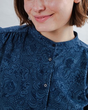 Baby Cord Noodles Blouse from Brava Fabrics