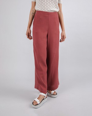 Bubble Wide Leg Pant Chilli from Brava Fabrics