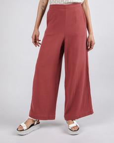 Bubble Wide Leg Pant Chilli via Brava Fabrics