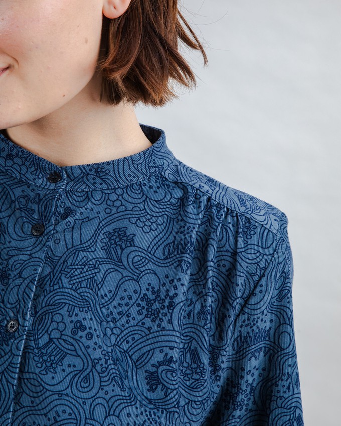 Baby Cord Noodles Blouse from Brava Fabrics