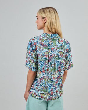 This is Asis Aloha Blouse from Brava Fabrics