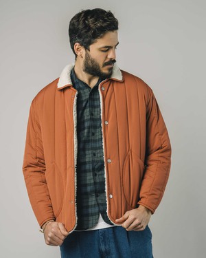 Padded Jacket Burnt Orange from Brava Fabrics