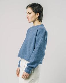 Croppped Sweater Ocean van Brava Fabrics
