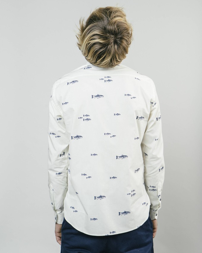 River Trout Printed Shirt from Brava Fabrics