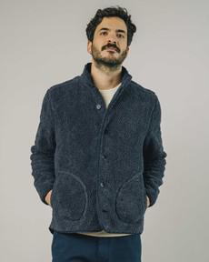 Fleece Jacket Petrol via Brava Fabrics