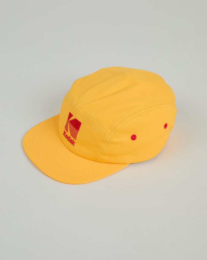 Kodak 5 Panel Cap Yellow from Brava Fabrics