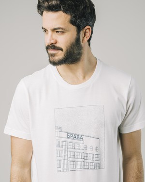 District T-Shirt White from Brava Fabrics