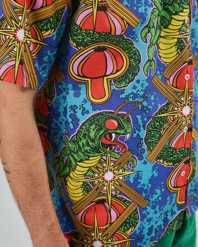 Atari Centipede Aloha Shirt from Brava Fabrics