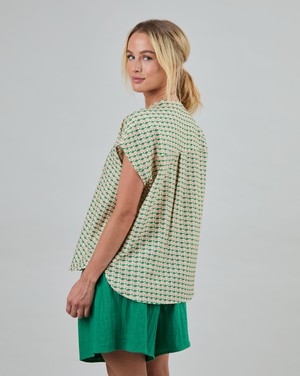Sardinas Sleeveless Blouse Yellow from Brava Fabrics