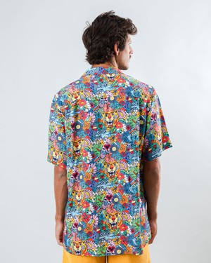 Asis Percales Tutti Frutti Aloha Shirt from Brava Fabrics