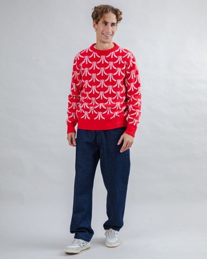Atari Sweater Monogram Jacquard from Brava Fabrics