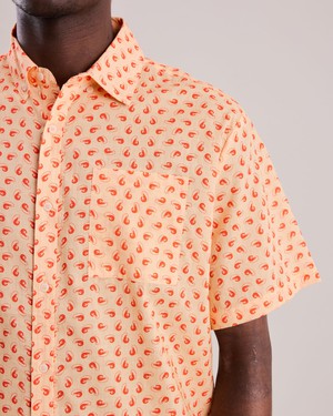 Palamos Shrimp Printed Shirt from Brava Fabrics