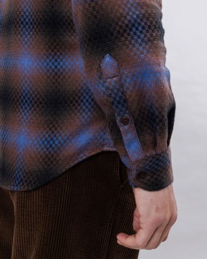 Pixel Check Overshirt from Brava Fabrics