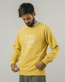 Ufo Catcher Sweatshirt Ochre van Brava Fabrics