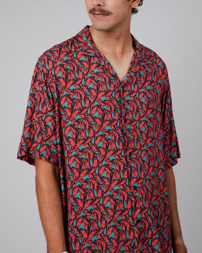 Lobster Aloha Red from Brava Fabrics