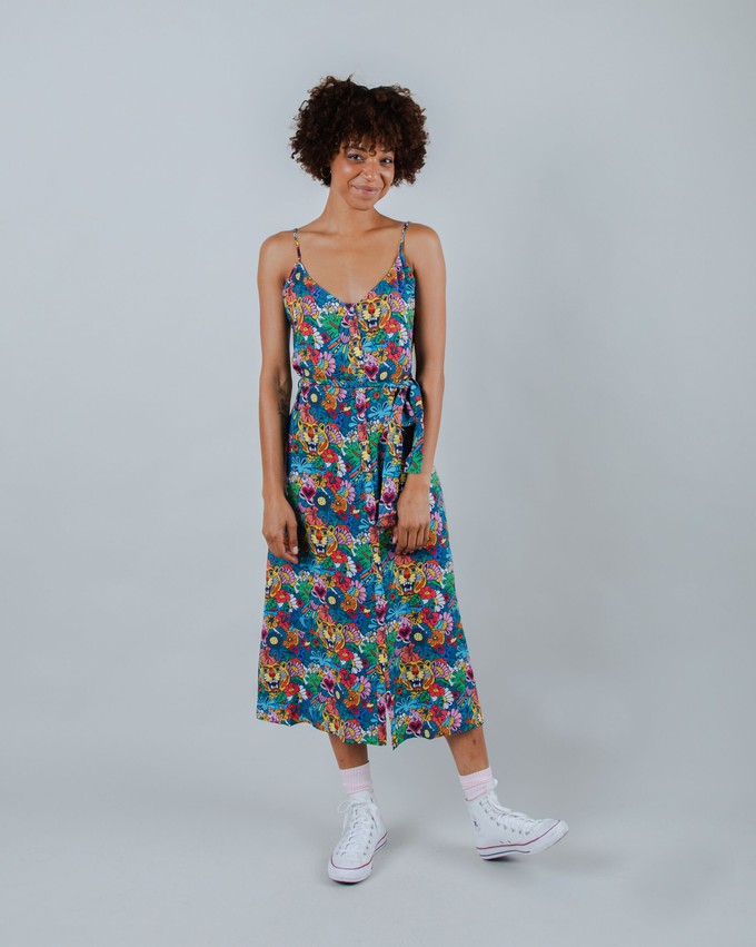 Asis Percales Tutti Frutti Strap Dress from Brava Fabrics