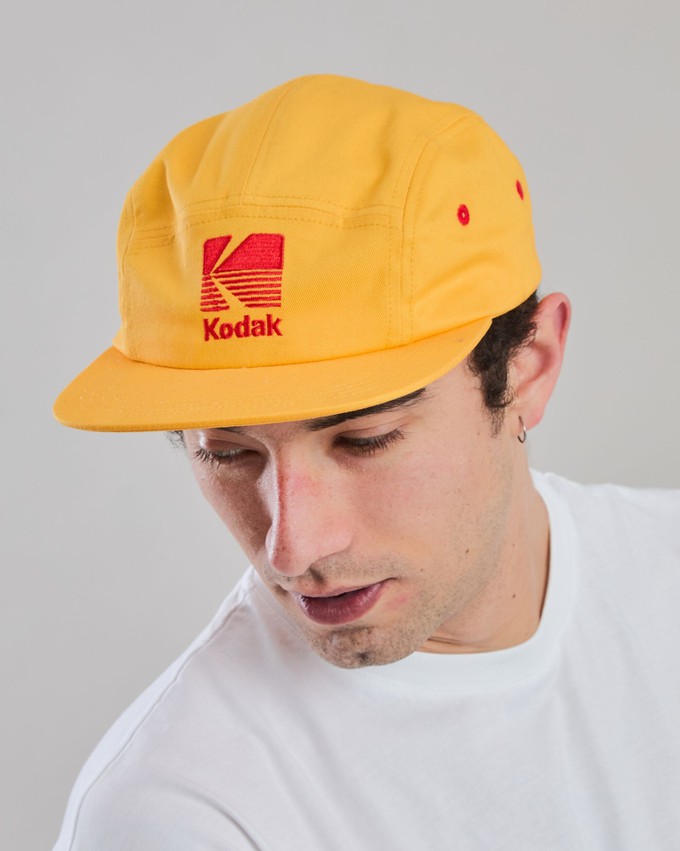 Kodak 5 Panel Cap Yellow from Brava Fabrics