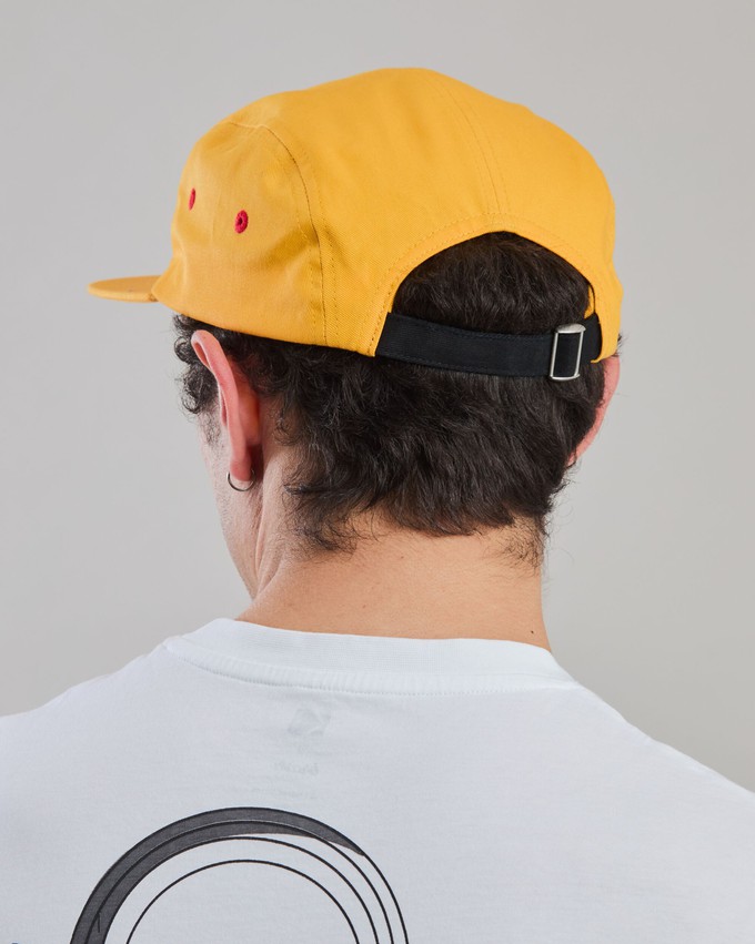 Kodak 5 Panel Cap Yellow from Brava Fabrics