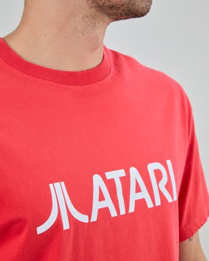 Atari Classic Logo Oversize T-Shirt Red from Brava Fabrics