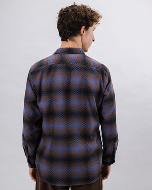 Pixel Check Overshirt from Brava Fabrics