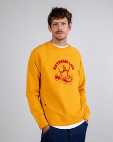 Extreme Life Sweatshirt Gold van Brava Fabrics