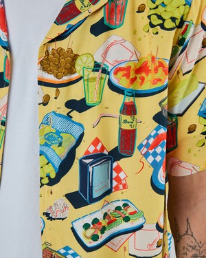 Chiringuito Aloha Shirt Yellow from Brava Fabrics