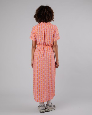 Gummie Long Dress Coral from Brava Fabrics