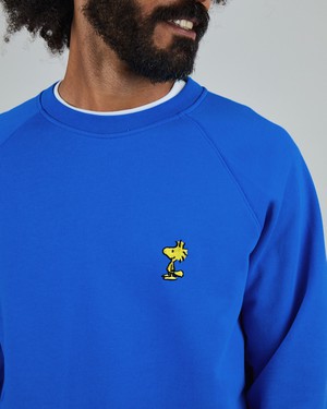 Peanuts Woodstock Sweatshirt Klein Blue from Brava Fabrics