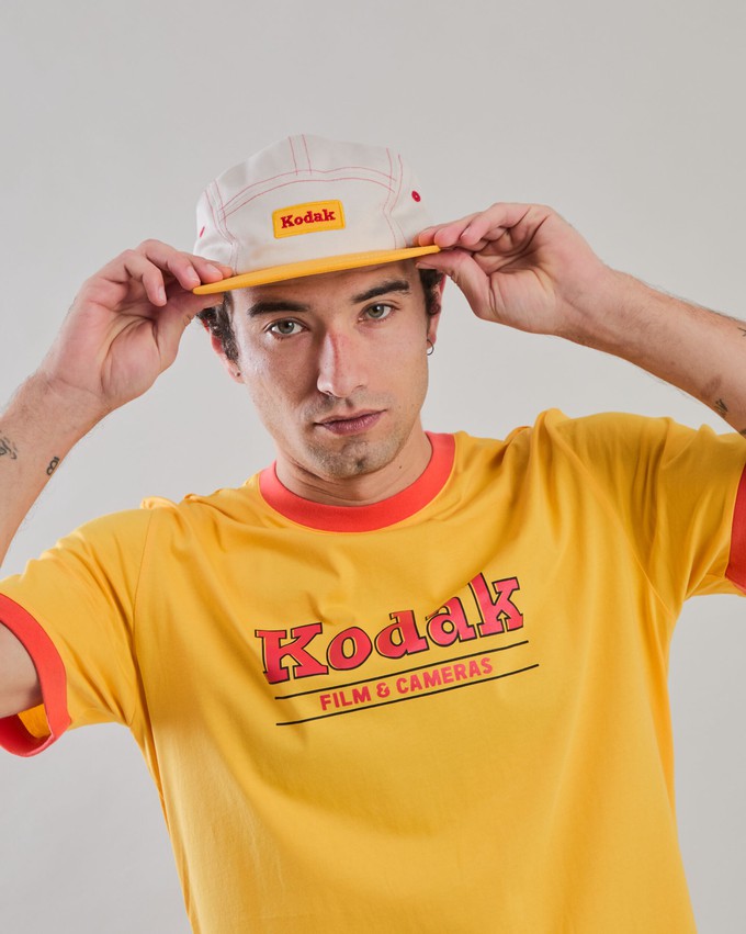 Kodak Retro FIlm Tshirt Yellow from Brava Fabrics