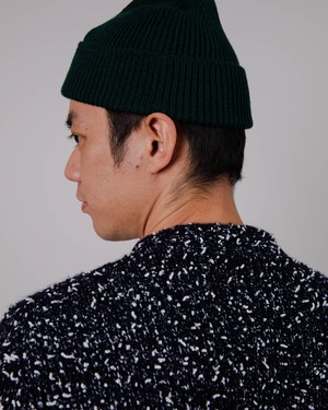 Two Tones Wool Sweater Navy from Brava Fabrics