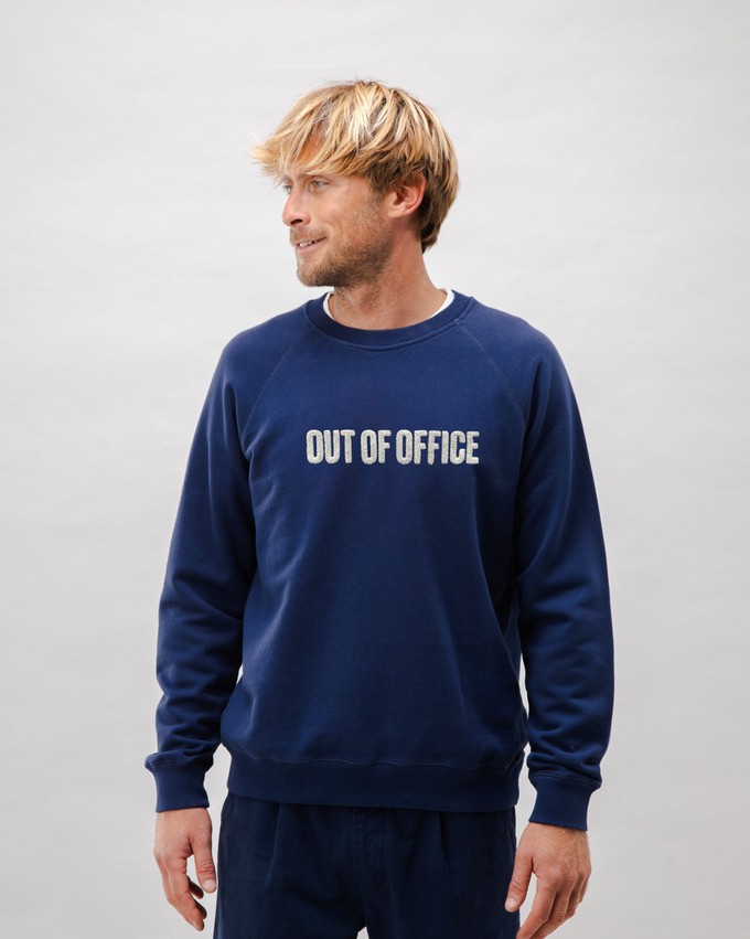 Out of Office Sweatshirt Navy from Brava Fabrics