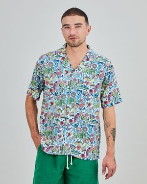This is Asis Aloha Shirt from Brava Fabrics
