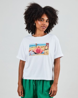 This is Spain by Martin Parr Magnum Oversize Tee White from Brava Fabrics