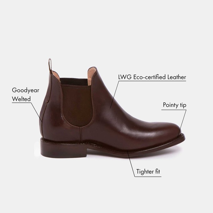 MARIA Chelsea Boot Chocolate from Cano