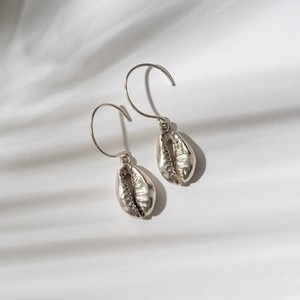 Concha Earrings Silver from Cano