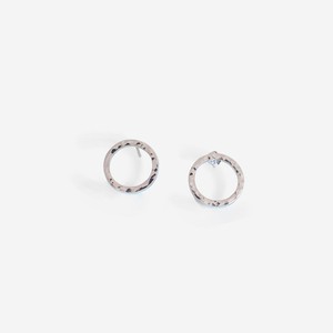 Marissa Silver Earrings Hammered from Cano
