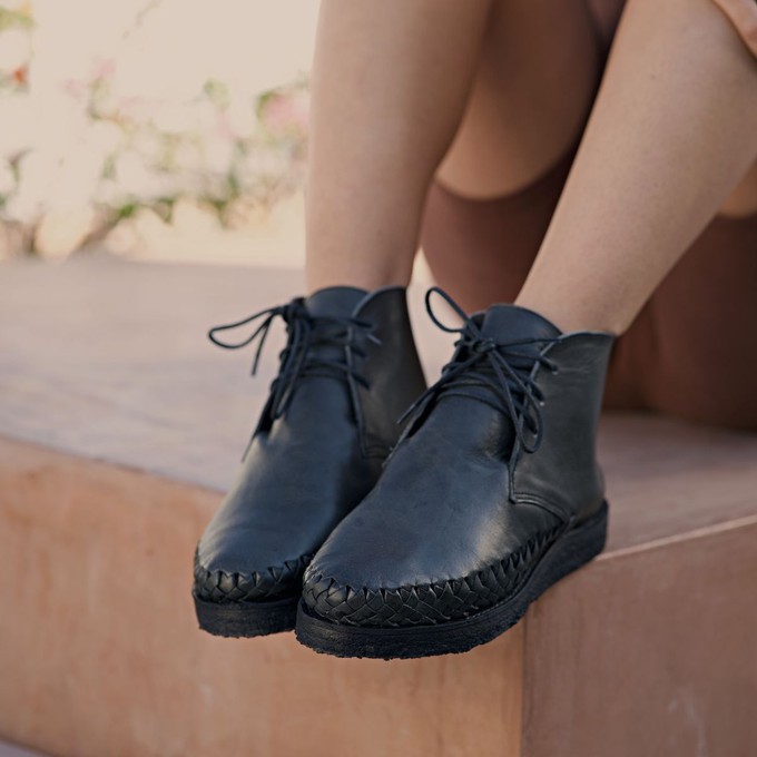 Gabriel Desert Boot All Black (Last Size 39) from Cano