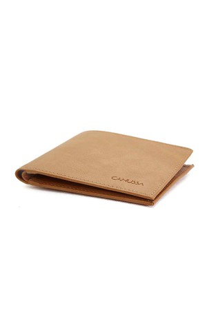 Slim wallet - Camel from CANUSSA