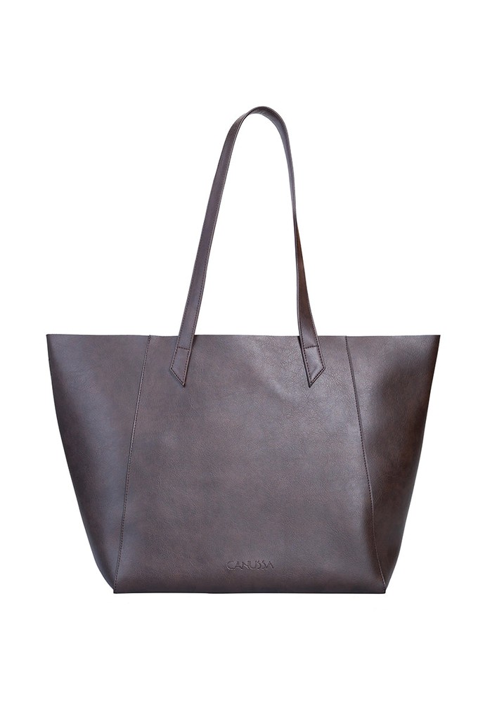 TOTISSIMO Brown - Shoulder Vegan Bag from CANUSSA