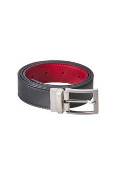 Reverse reversible belt – Black/Red via CANUSSA