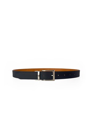 Reverse reversible belt – Black/Camel from CANUSSA