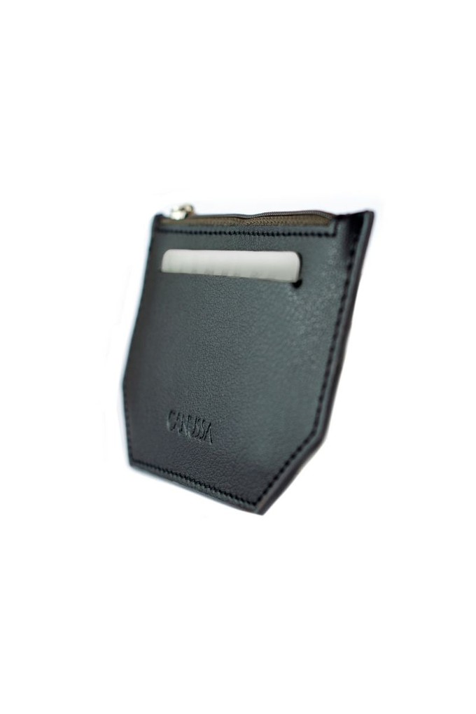 Minimal purse - Black/Grey from CANUSSA