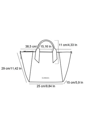 Trotto crossbody bag - Pearl from CANUSSA