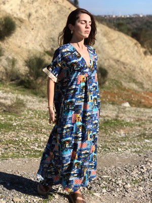 Sardinia Kaftan Dress from Chillax