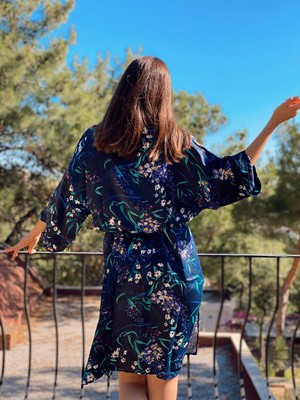 Mysteria Floral Kimono from Chillax