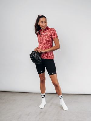 Leopard Rosa Jersey from Club V