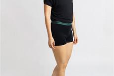 Absorbent Short ESSENCE PLUS with organic cotton via Cocoro