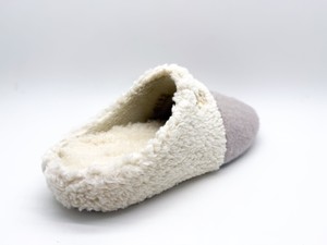 thies 1856 ® Organic Teddy Mix Slipper taupe from COILEX