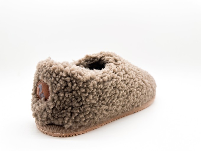 thies 1856 ® Cozy Sheep Low Slipper Boots elephant grey from COILEX